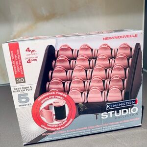 Remington T Studio Pink Ceramic Hair Rollers